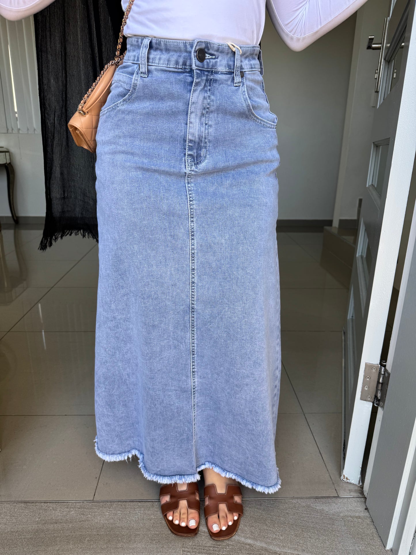 Amielle Denim Skirt