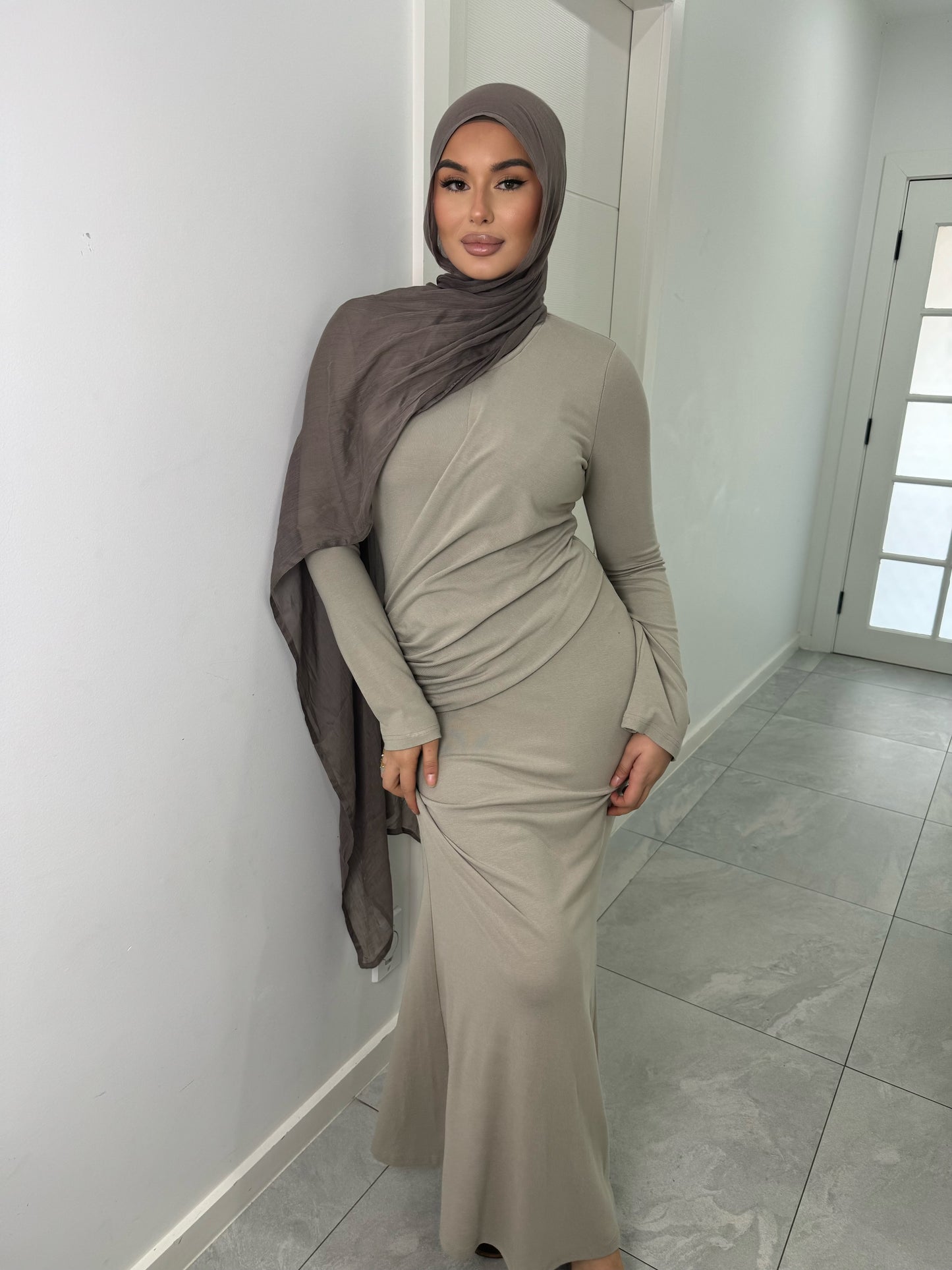 Wave Knit Dress