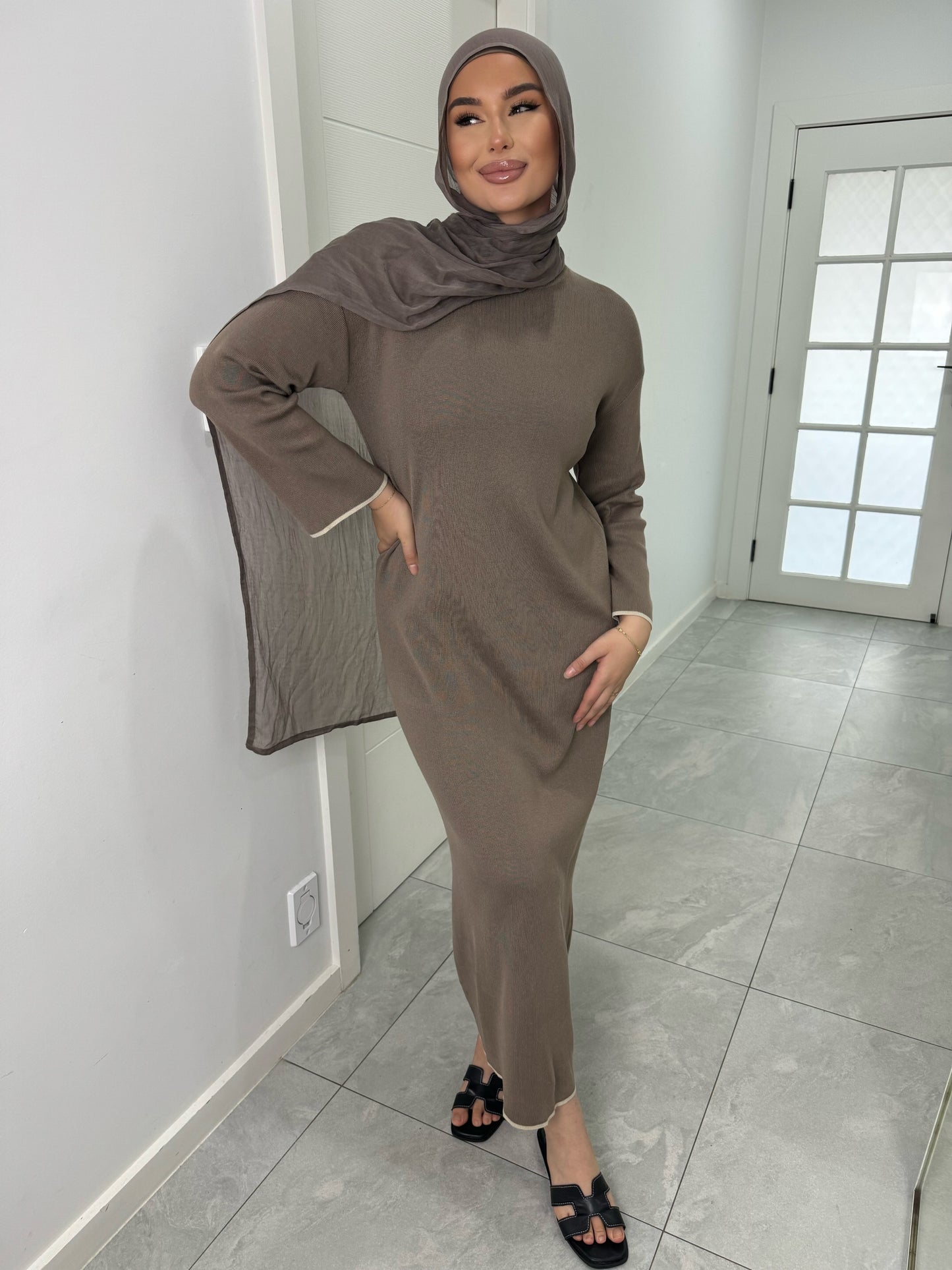 Manal Knit Dress