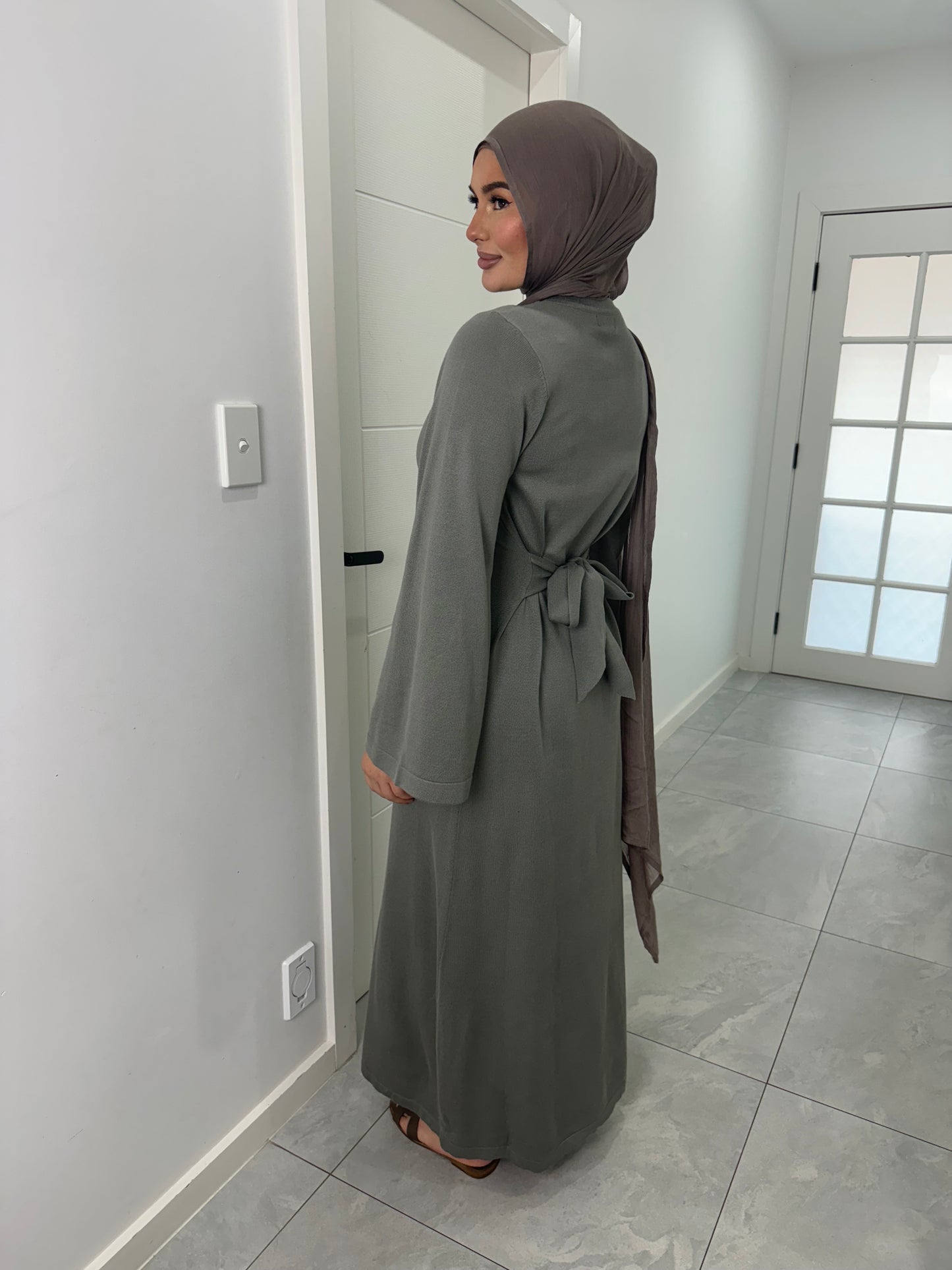 Lamar Knit Tie Dress