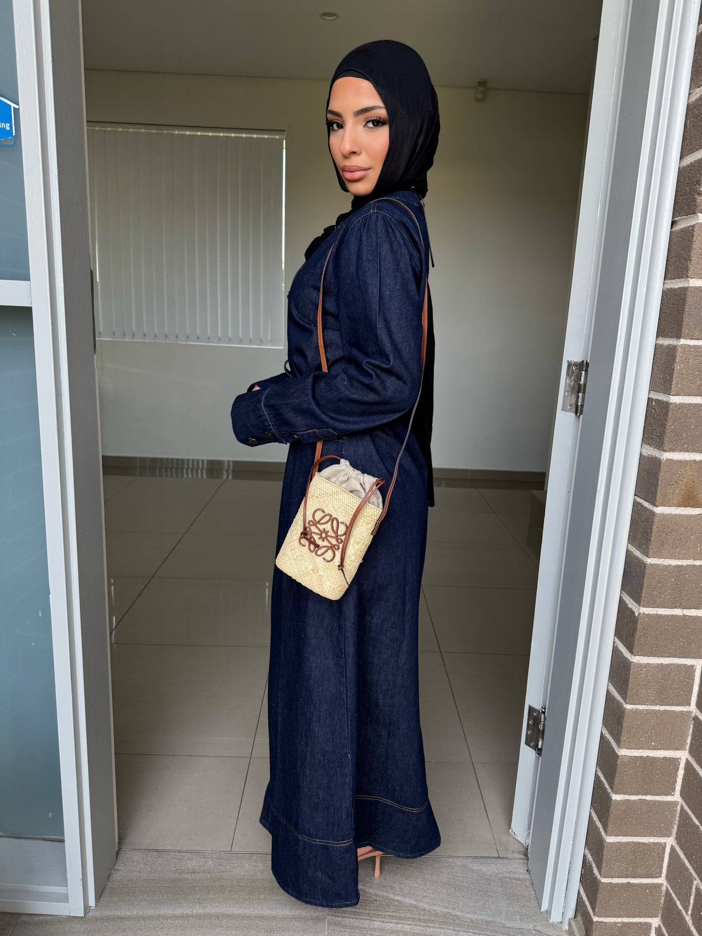 Mari Denim Dress