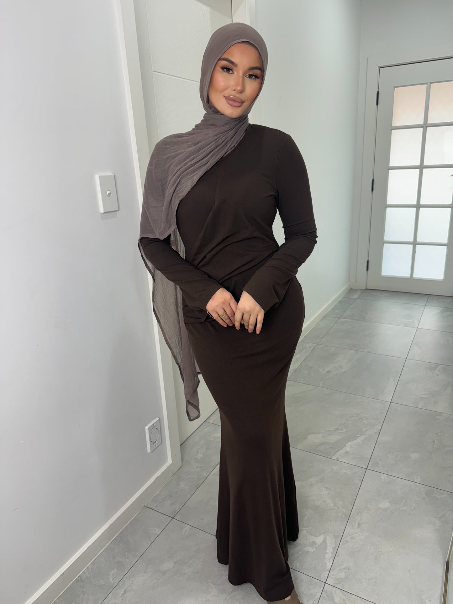 Wave Knit Dress
