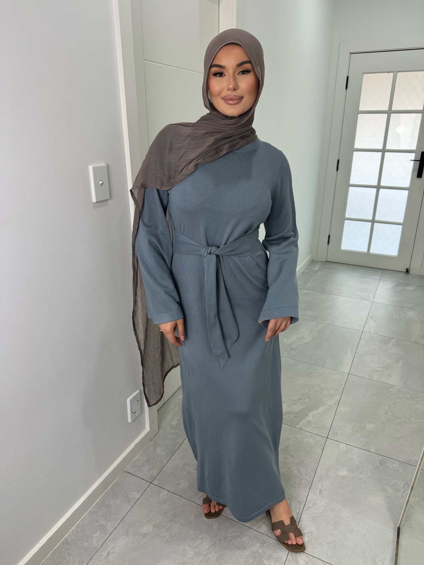 Lamar Knit Tie Dress