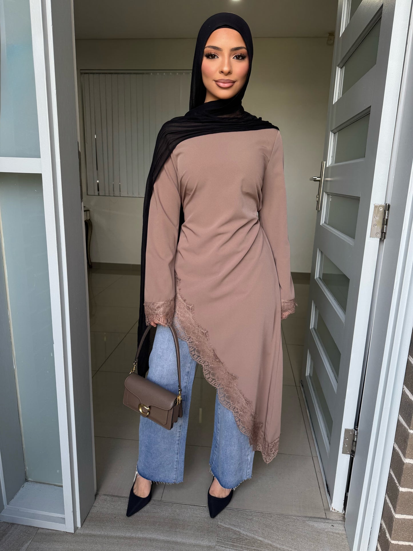 Farah Lace Top