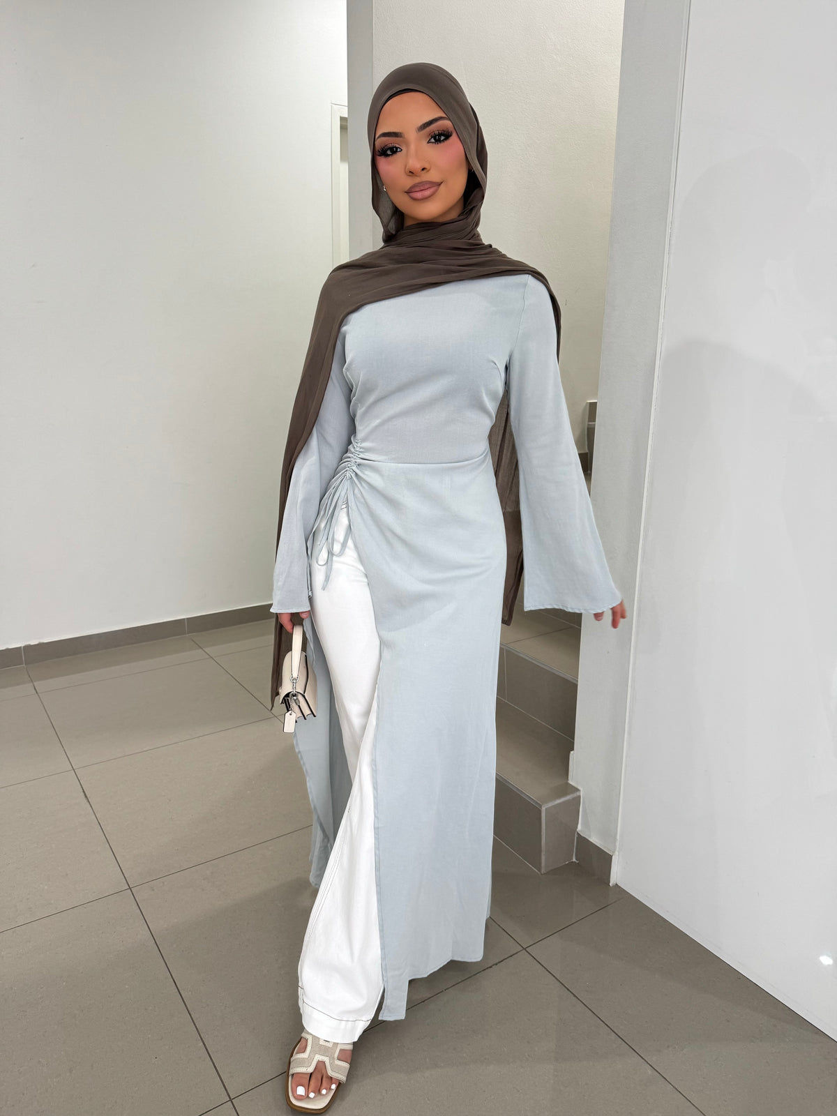 Sinched Long Blouse