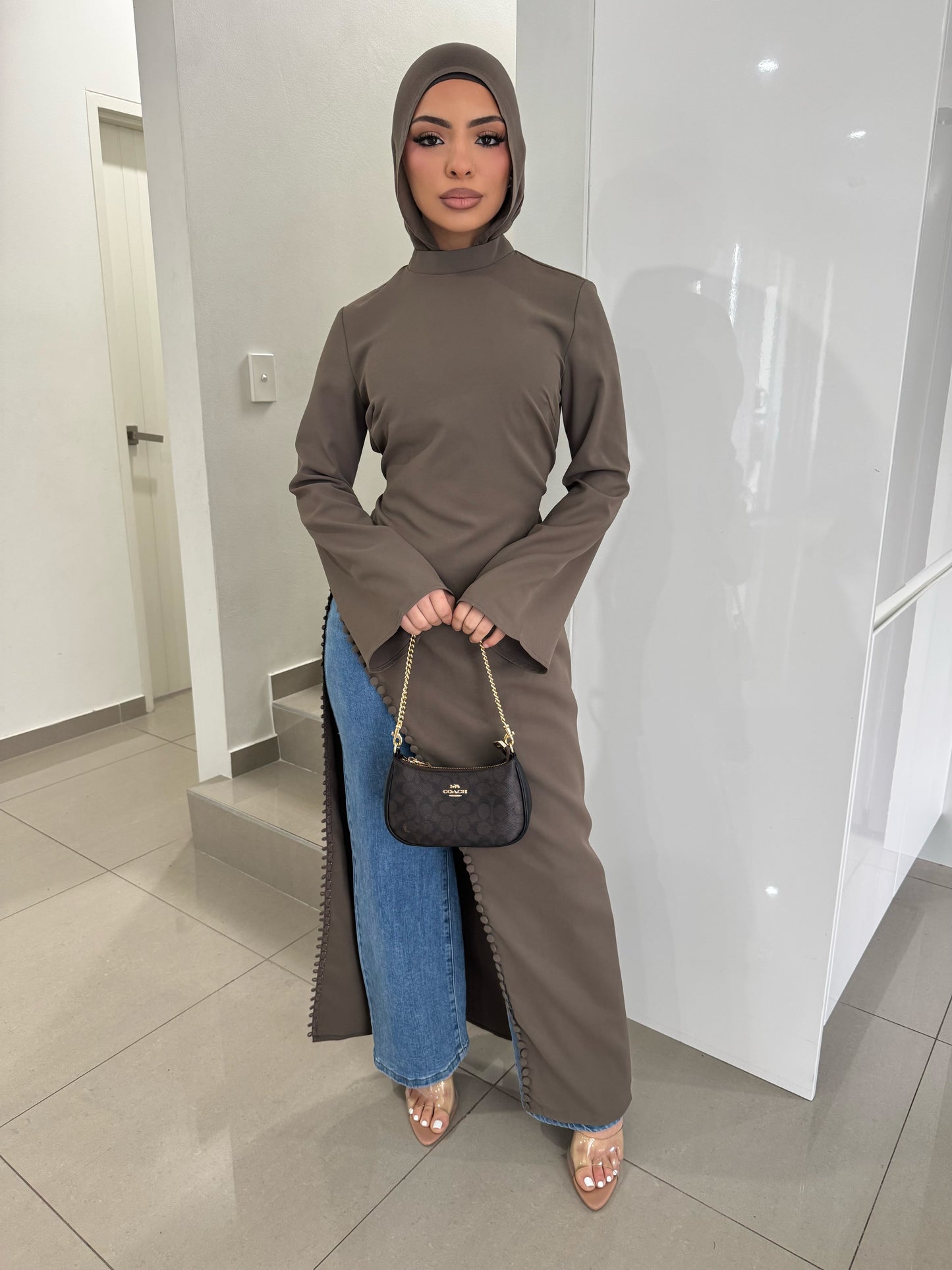 Asya Button Top