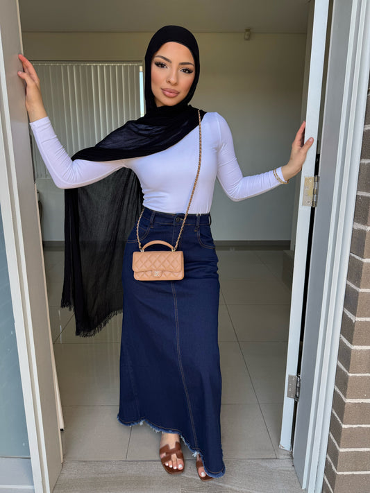 Amielle Denim Skirt