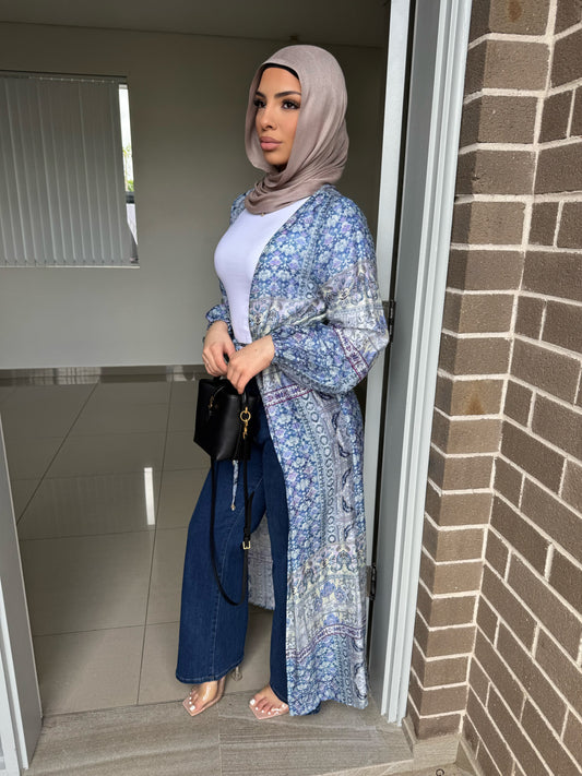Jess Printed Cardigan