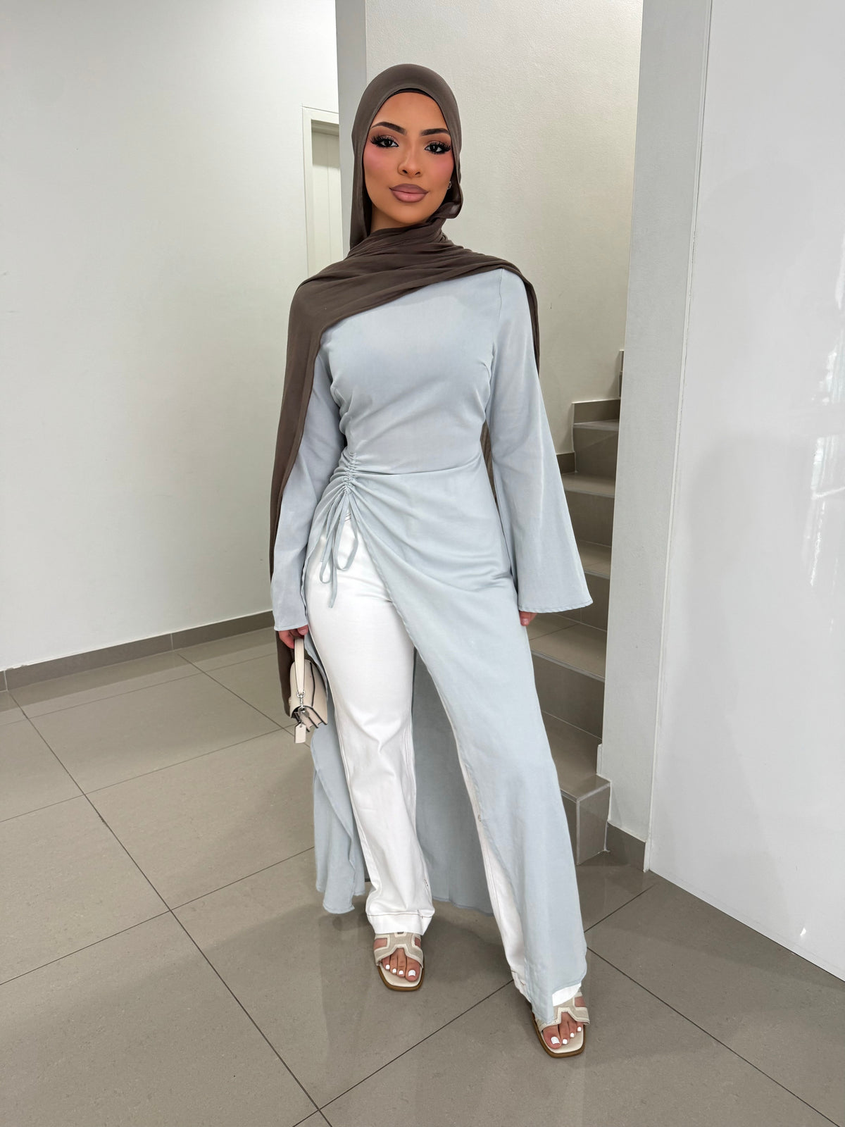 Sinched Long Blouse