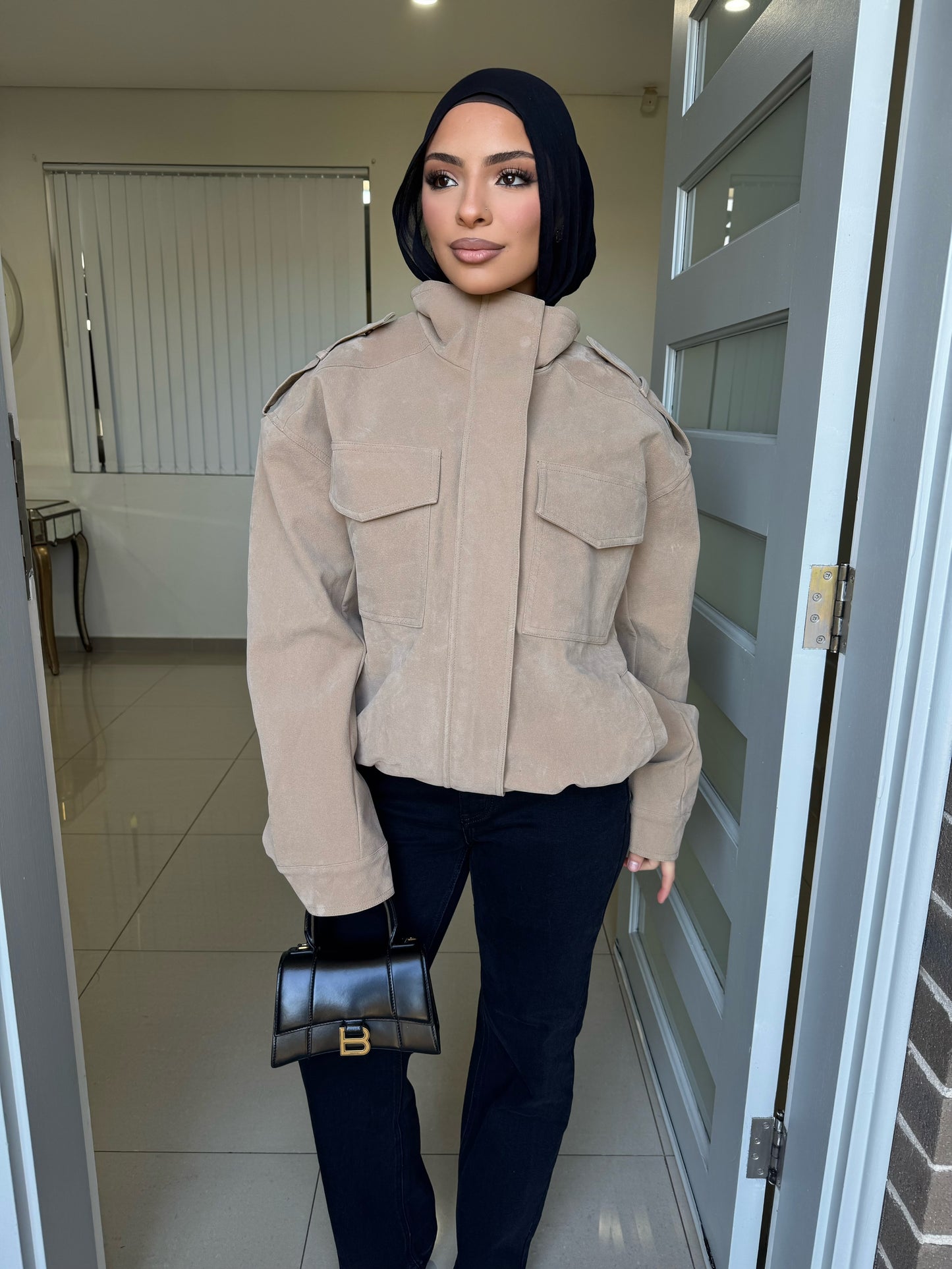 Manar Suede Jacket