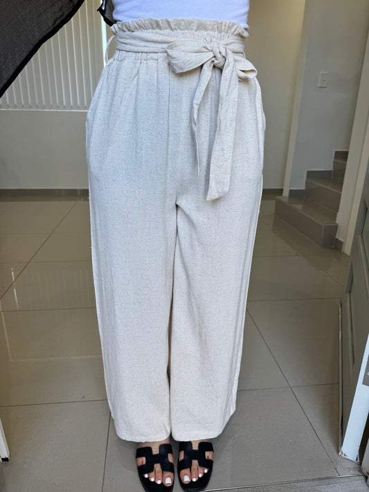 Linen Tie Pants