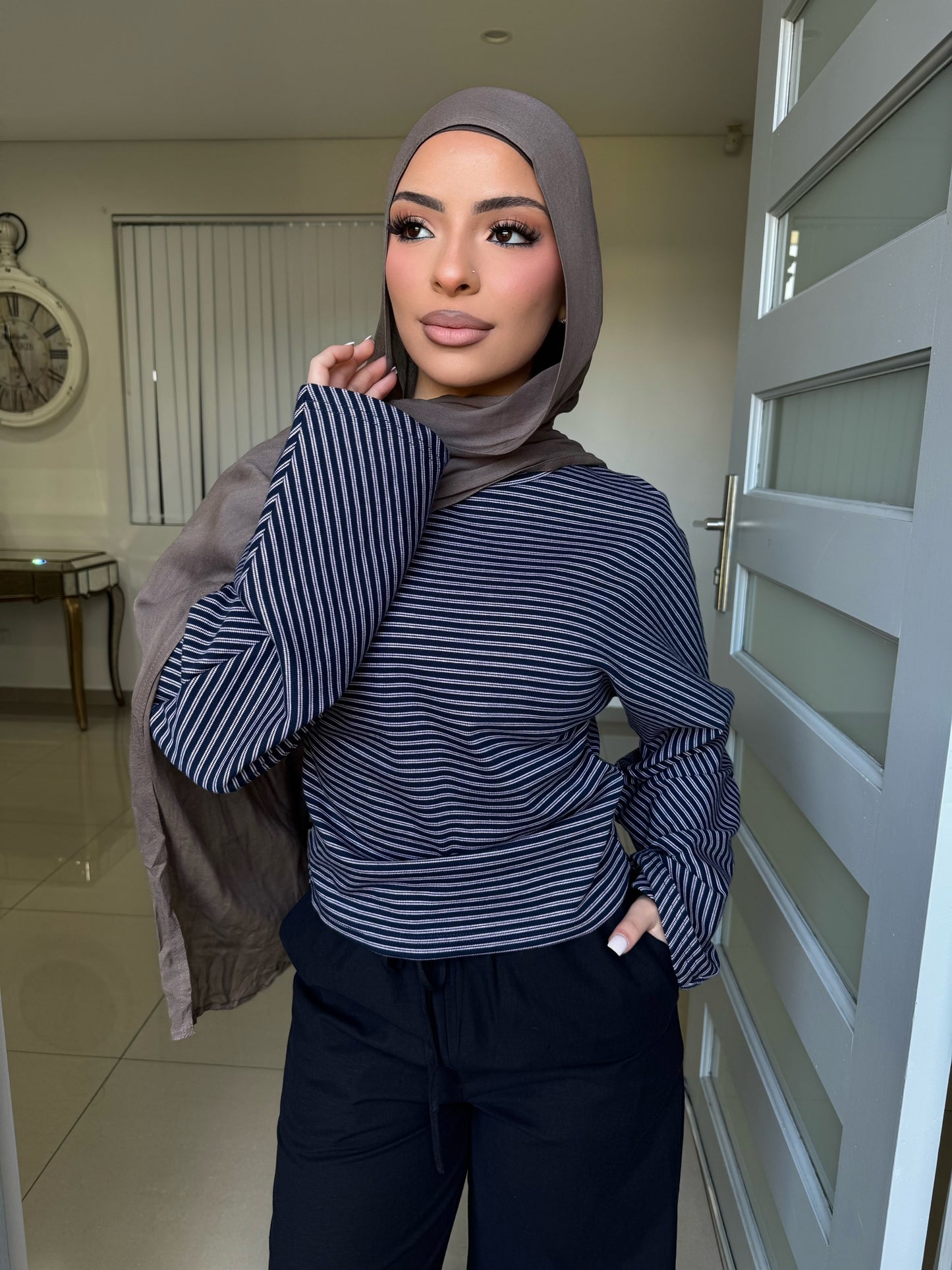 Cassie Stripe Top