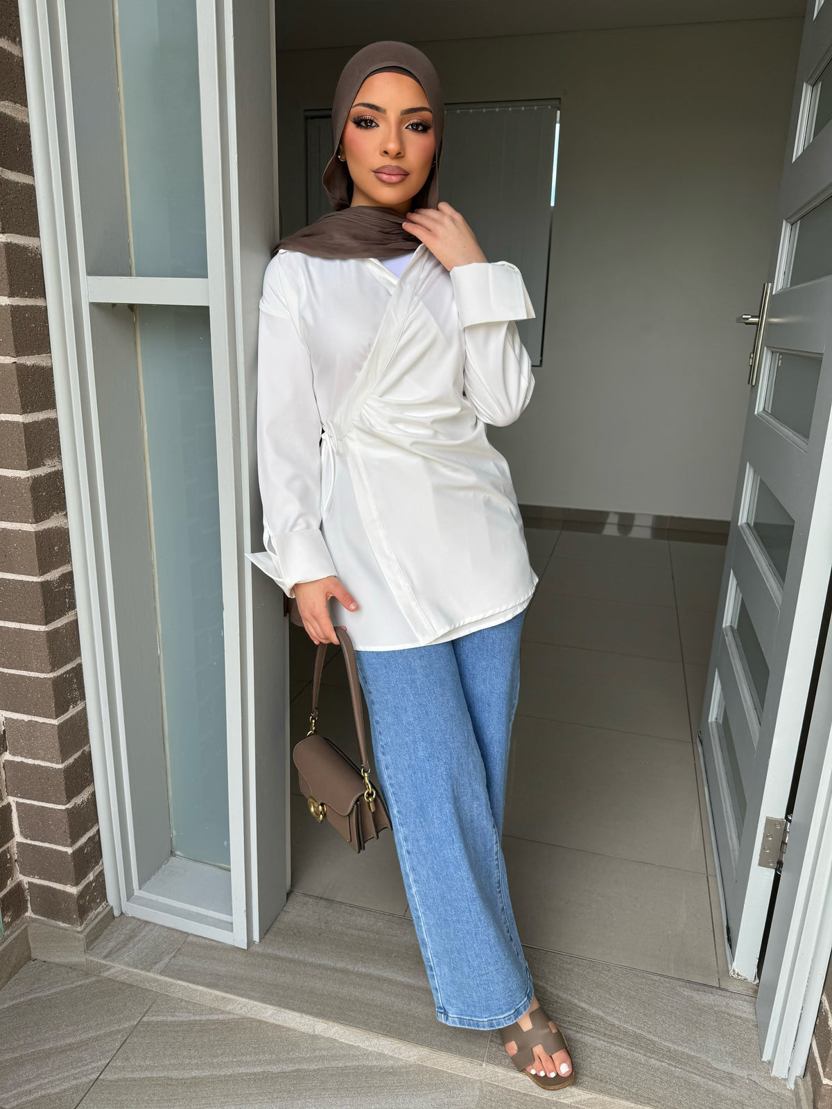 Kamila Wrap Shirt