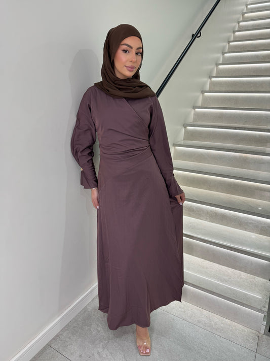 Najla Wrap Dress