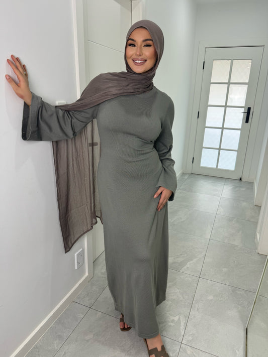 Lamar Knit Tie Dress