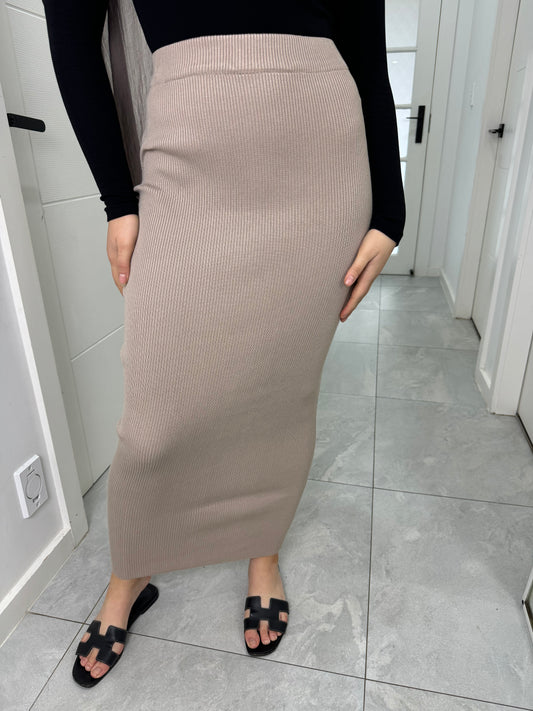 Ribbed Skirt