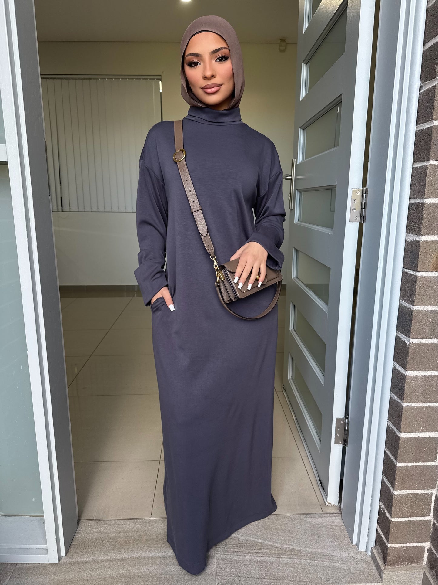 Amina Ponte Dress