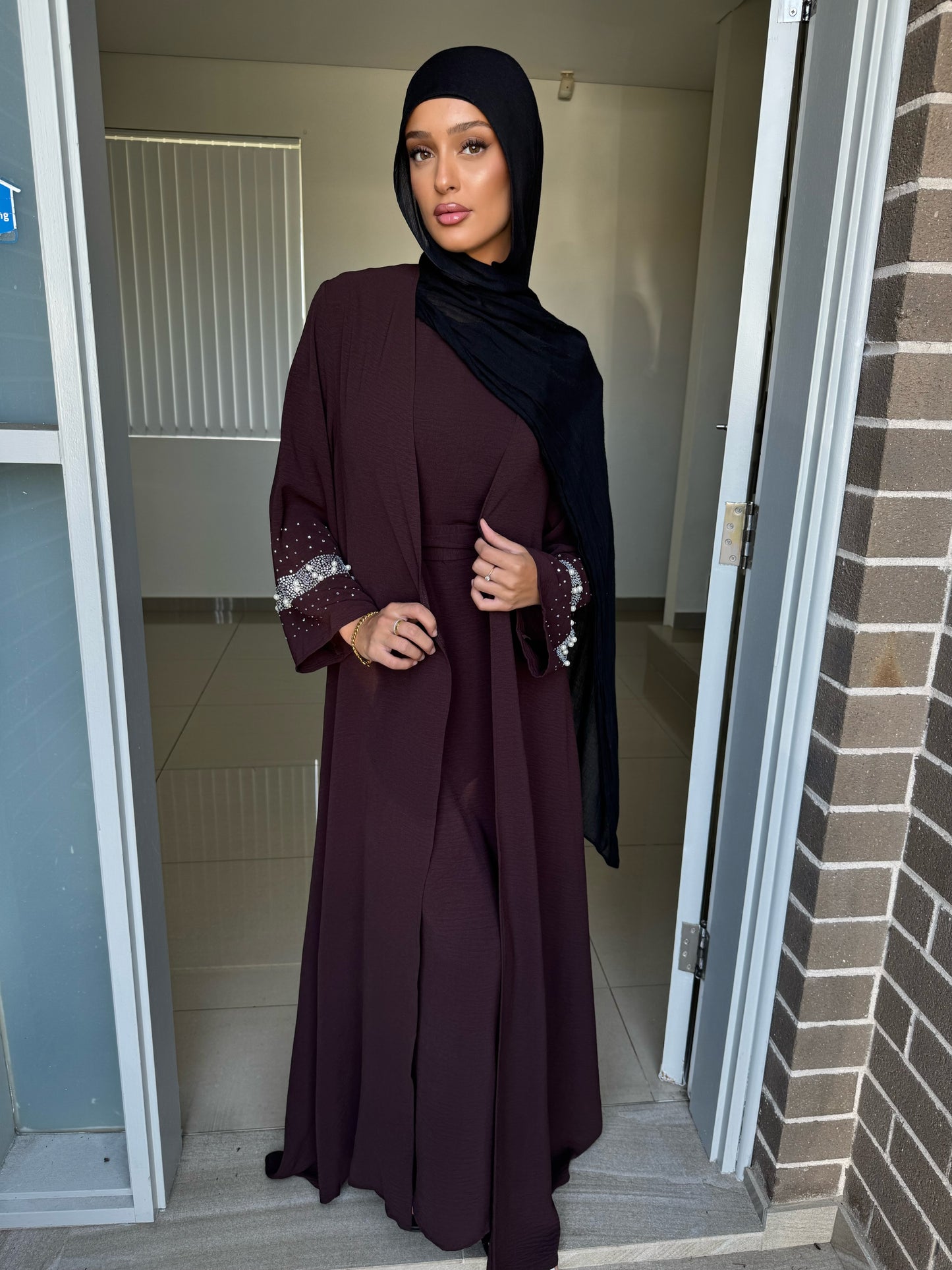 Aliya Abaya Set
