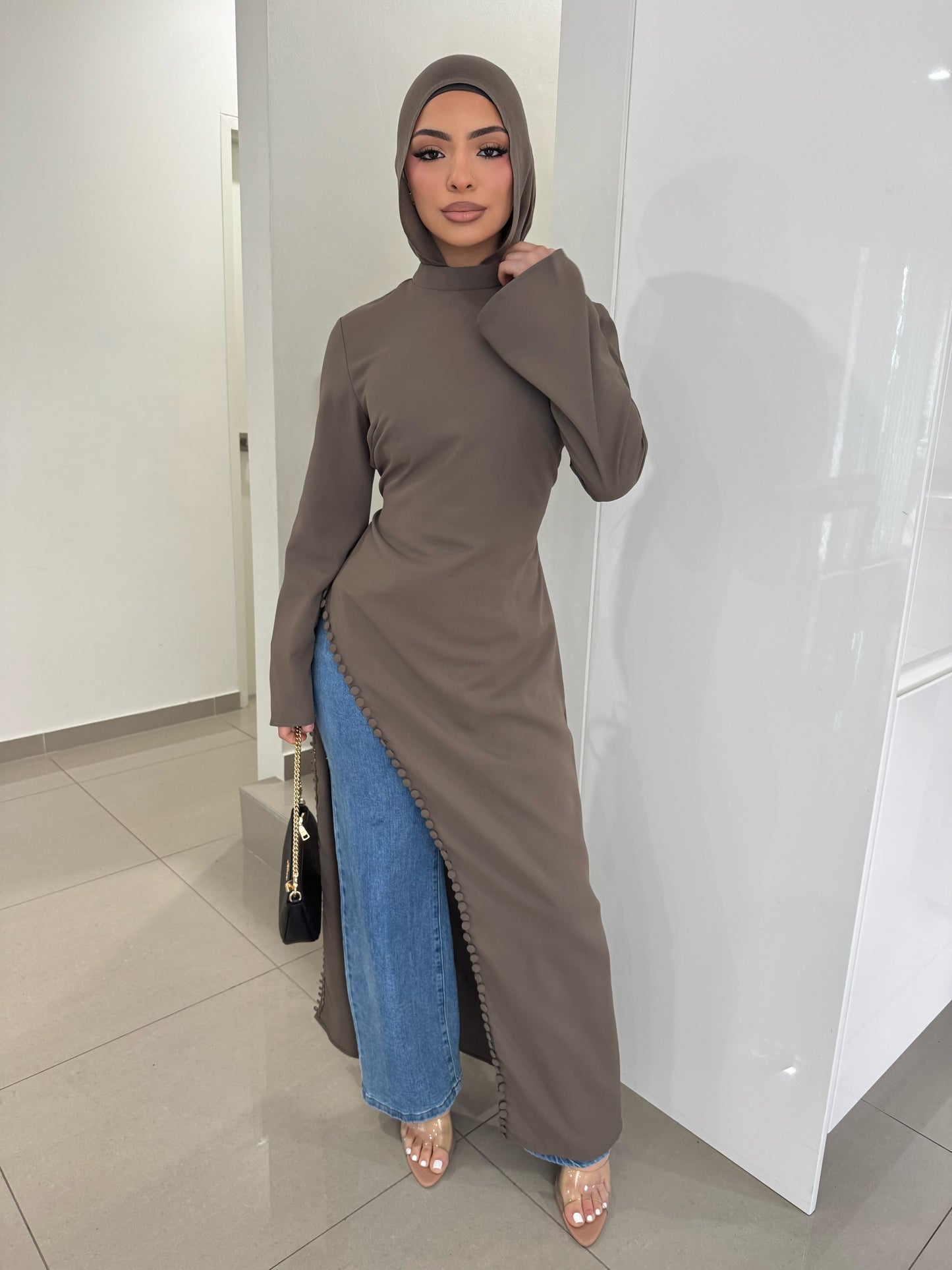 Asya Button Top