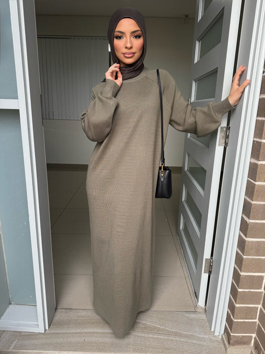 Knit Sweater Dress