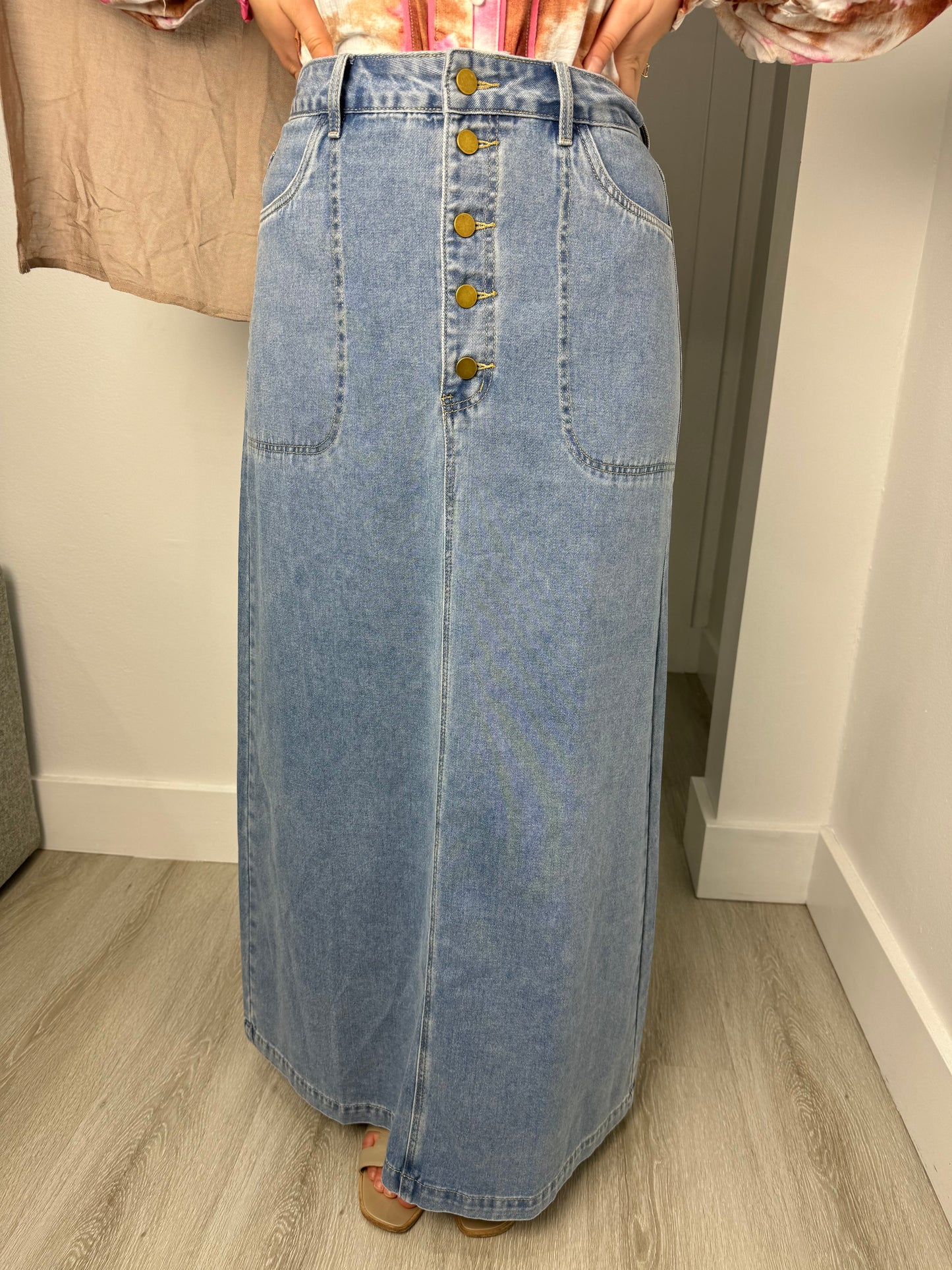 Xtina Denim Skirt