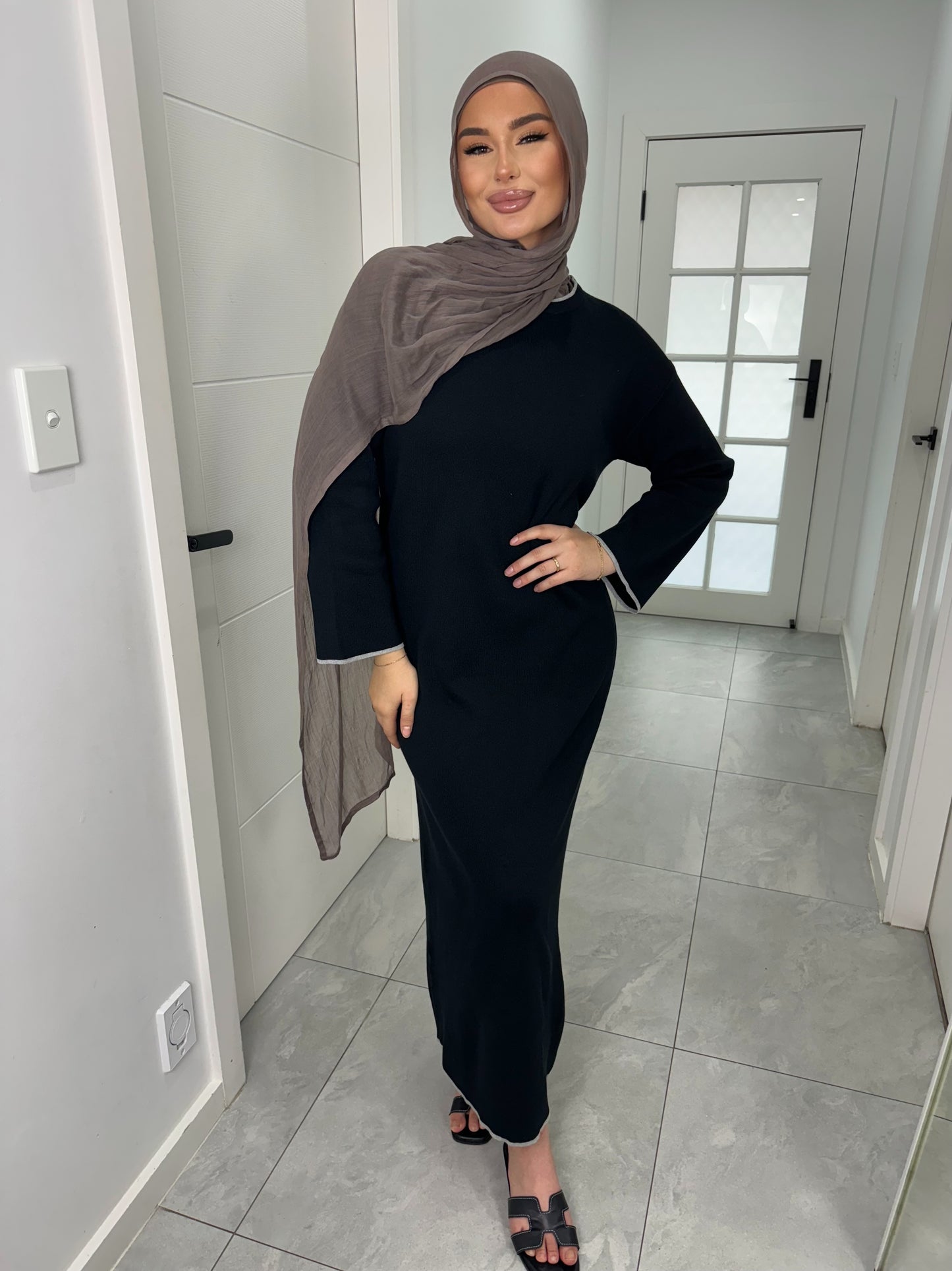 Manal Knit Dress