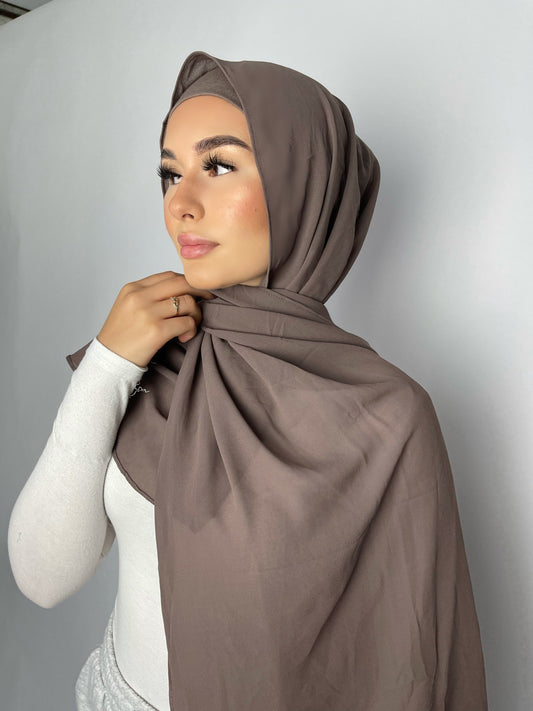 Soft Brown Hijab
