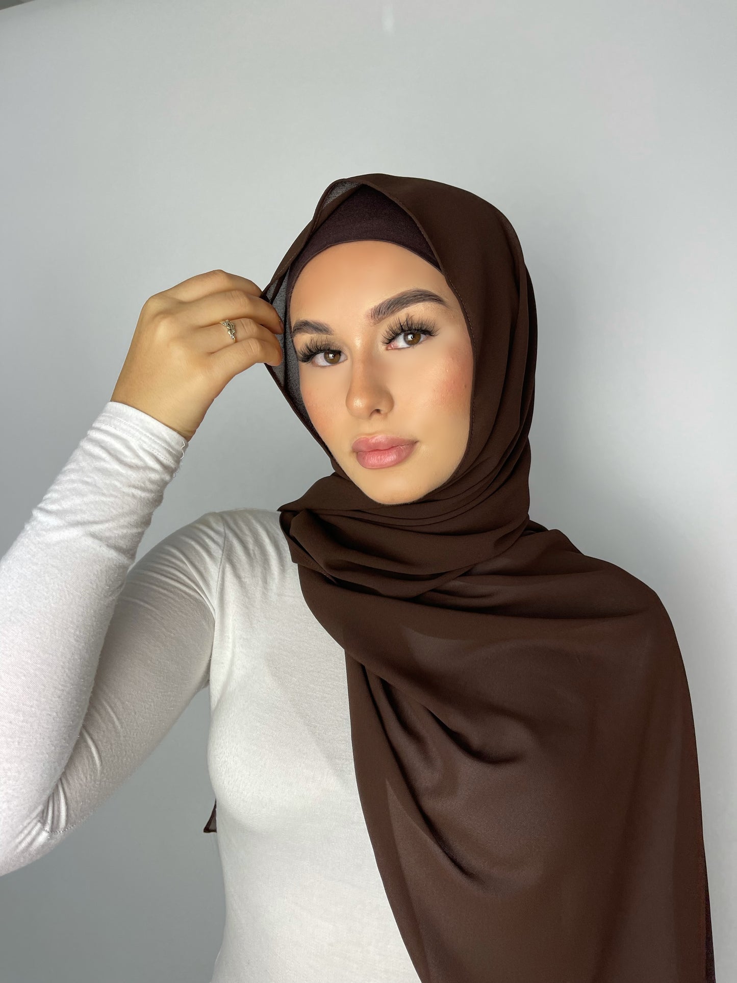 Chocolate Brown Hijab