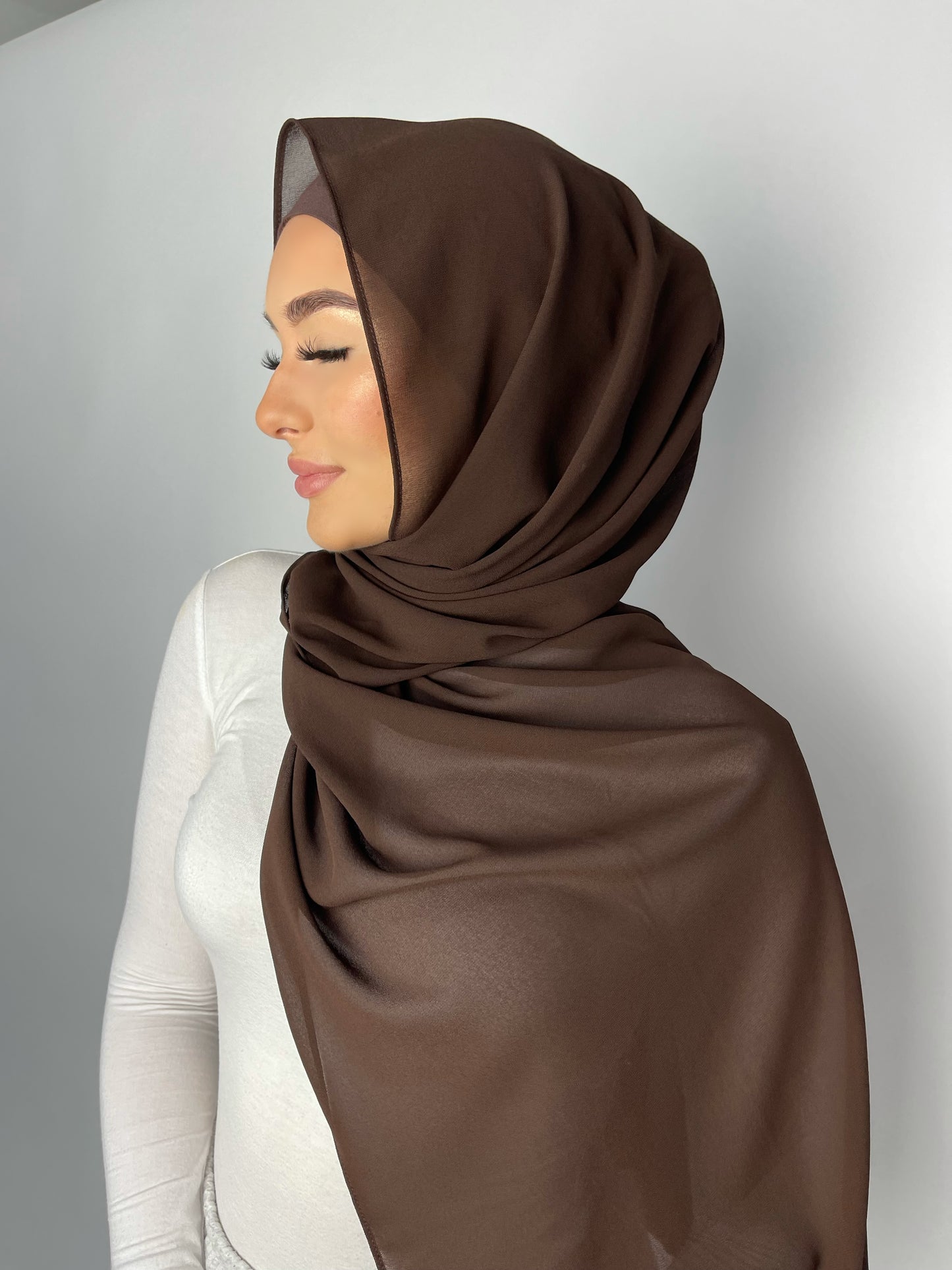 Chocolate Brown Hijab