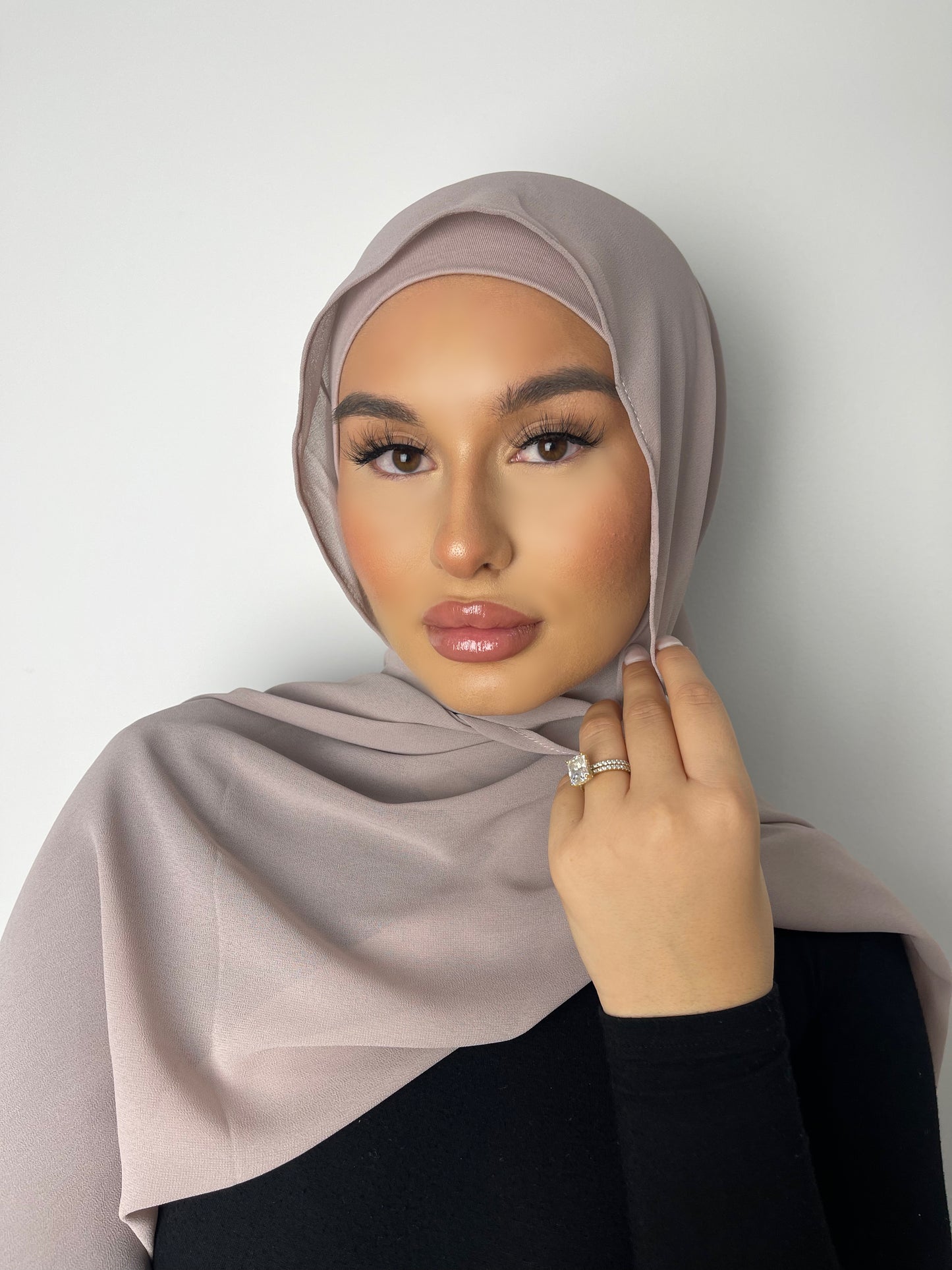 Light Pastel Purple Hijab