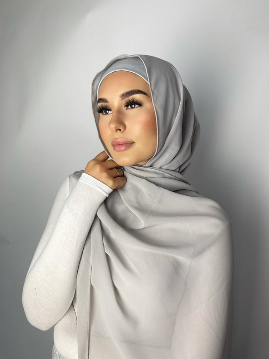 Gray Hijab