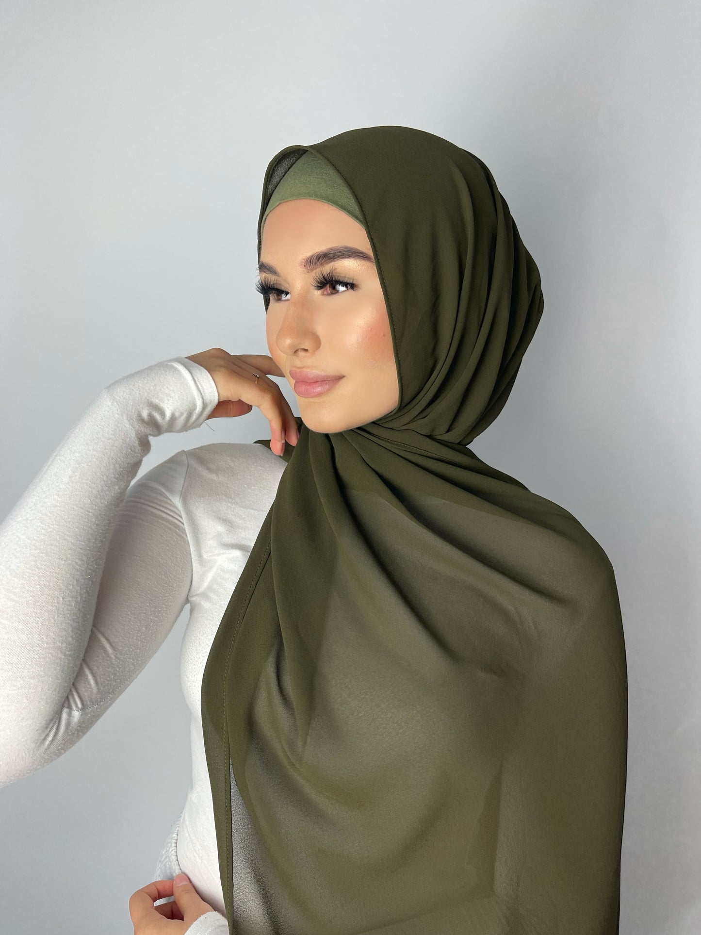 Khaki Hijab